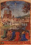 Jean Fouquet Descent of the Holy Ghost upon the Faithful oil painting artist